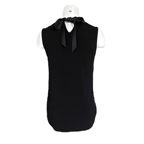 41 Hawthorn Women's Clearwater Mixed Material Surplice Sleeveless Blouse Sz PXS - Picture 3 of 6